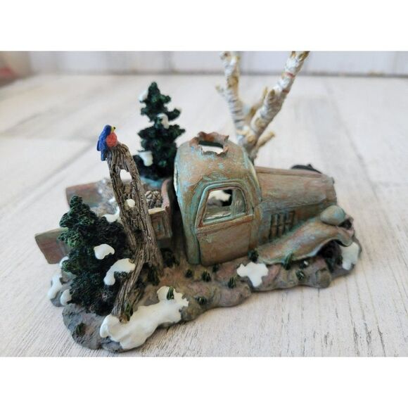 Dept 56 52868 old pickup truck bucks new county Xmas village car accessory - Picture 8 of 8